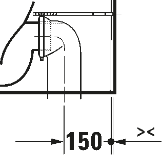 Toilet close-coupled, 201509