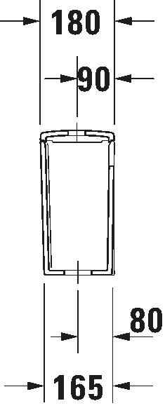 Toilet set floorstanding, D46006