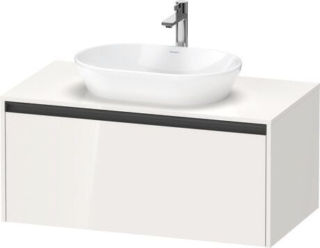 Ketho.2 - Console vanity unit wall-mounted