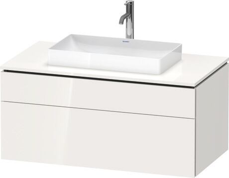 L-Cube - Console vanity unit wall-mounted