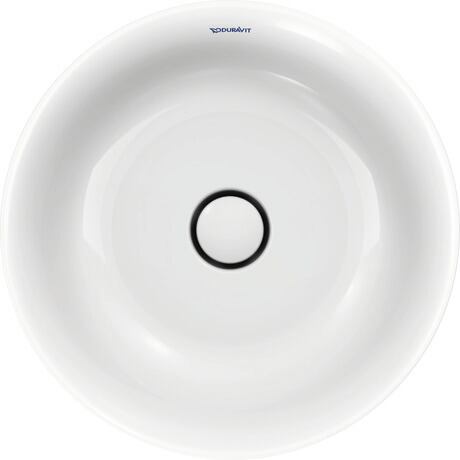 Washbowl, 2362430079 White High Gloss, Back side glazed: No