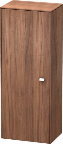 Semi-tall cabinet Individual, BR1341L1079 Hinge position: Left, Walnut Matt, Decor, Handle Chrome