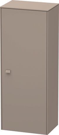 Semi-tall cabinet Individual, BR1341R4343 Hinge position: Right, Basalte Matt, Decor, Handle Basalte