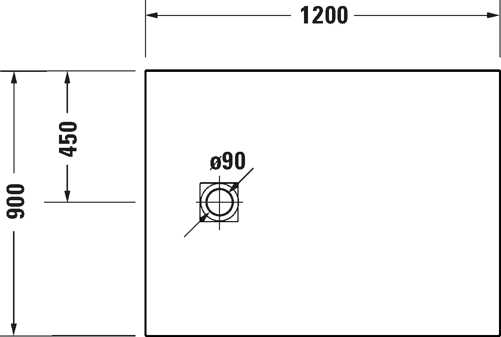 Shower tray, 720277