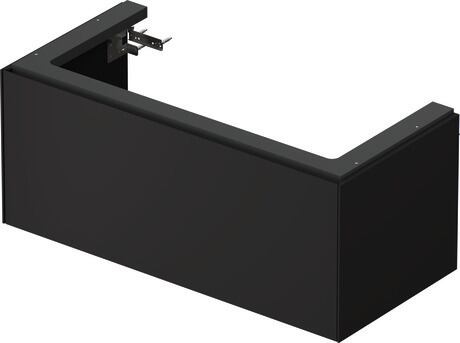 Vanity unit wall-mounted, WT424205858 Graphite Satin Matt, Lacquer