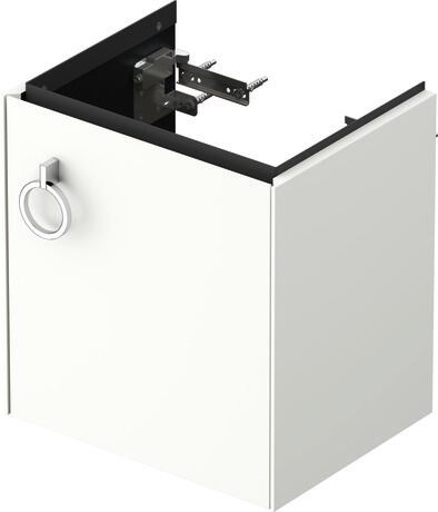 Vanity unit wall-mounted, WT4250R3636 White Satin Matt, Lacquer