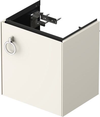 Vanity unit wall-mounted, WT4250R3939 Nordic white Satin Matt, Lacquer