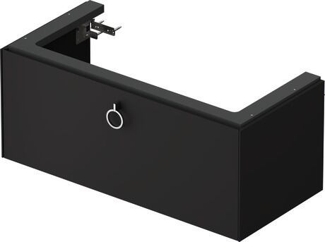 Vanity unit wall-mounted, WT425205858 Graphite Satin Matt, Lacquer