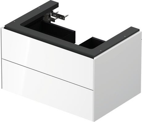 Vanity unit wall-mounted, WT434108585 White High Gloss, Lacquer