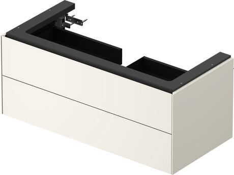 Vanity unit wall-mounted, WT434203939 Nordic white Satin Matt, Lacquer