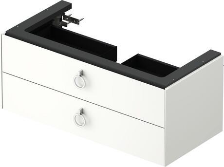 Vanity unit wall-mounted, WT435203636 White Satin Matt, Lacquer