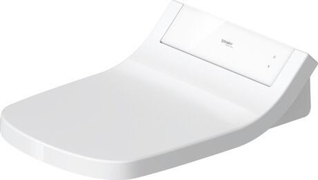 Shower toilet seat, 613200012004300 White, Seat material type: Thermoplastic, Lid material type: Thermoplastic, Flow rate dryer: 12 m³/h, Seat heater, Operation type: Remote control, App, Rated voltage: 220 - 240 V, Frequency: 50 Hz, Protection type: IPX4