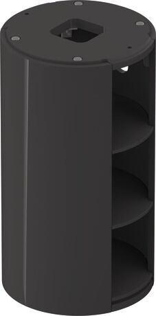 Vanity unit floorstanding, WT42390H1H1 Graphite High Gloss, Lacquer