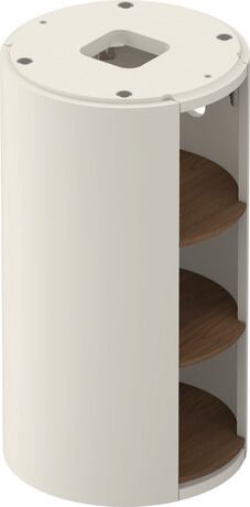 Vanity unit floorstanding, WT423907739 Nordic white Satin Matt, Lacquer