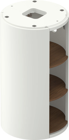 Vanity unit floorstanding, WT423907736 White Satin Matt, Lacquer