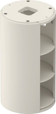 Vanity unit floorstanding, WT423903939 Nordic white Satin Matt, Lacquer