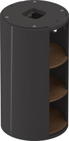 Vanity unit floorstanding, WT4239077H1 Graphite High Gloss, Lacquer