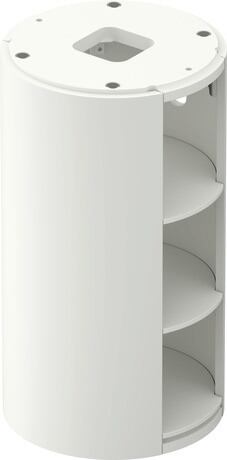 Vanity unit floorstanding, WT423903636 White Satin Matt, Lacquer