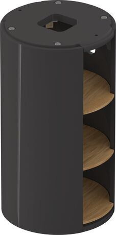 Vanity unit floorstanding, WT42390H5H1 Graphite High Gloss, Lacquer