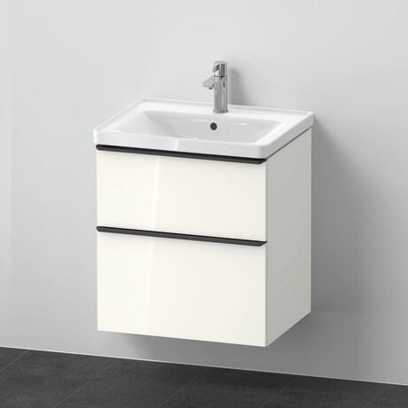 Furniture washbasin with vanity unit, DE0147022220000 White High Gloss, Decor