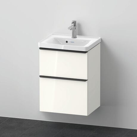 Furniture washbasin with vanity unit, DE0146022220000 White High Gloss, Decor