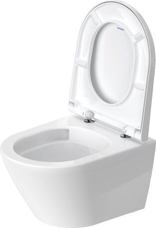 Wall-mounted toilet Compact, 2588090000 White High Gloss, Flush water quantity: 4,5 l