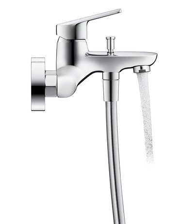 Single lever bathtub mixer for exposed installation, N15230000010