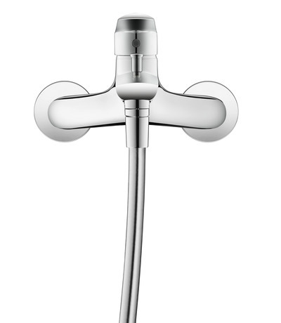 Single lever bathtub mixer for exposed installation, N15230000010