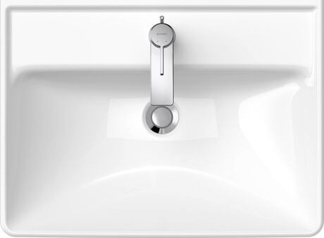 Washbasin, 2366600000 White High Gloss, Rectangular, Number of washing areas: 1 Middle, Number of faucet holes per wash area: 1 Middle