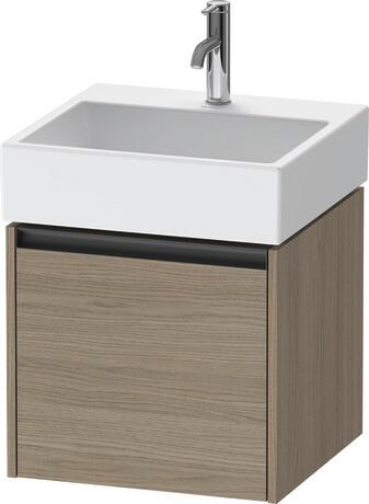 Vanity unit wall-mounted, K25074035350000 Oak terra Matt, Decor