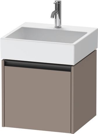 Vanity unit wall-mounted, K25074043430000 Basalte Matt, Decor