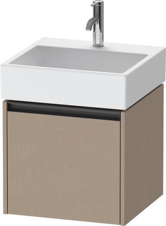 Vanity unit wall-mounted, K25074075750000 Linen Matt, Decor