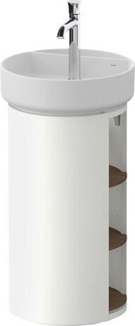 Vanity unit floorstanding, WT4244077360000 White Satin Matt, Lacquer