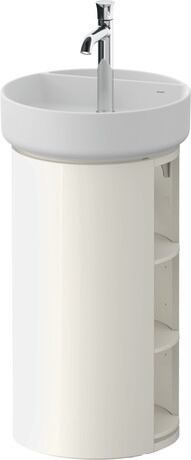 Vanity unit floorstanding, WT42440H4H40000 Nordic white High Gloss, Lacquer