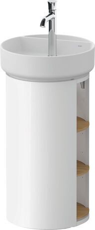 Vanity unit floorstanding, WT42440H5850000 White High Gloss, Lacquer