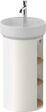 Vanity unit floorstanding, WT42440H5H40000 Nordic white High Gloss, Lacquer