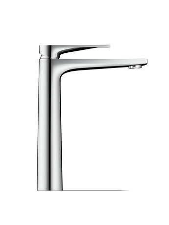 Single lever basin mixer XL, TU1040002010 Chrome, Water connection: Flexible connecting hoses, 3/8