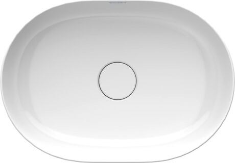 Washbowl, 0379500000 White High Gloss, Number of washing areas: 1 Middle, Back side glazed: No