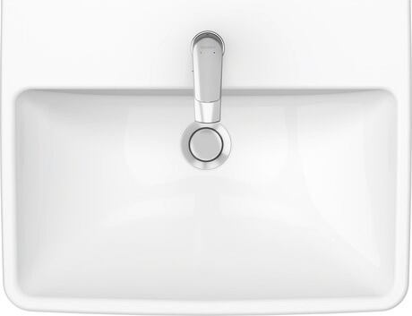 Washbasin, 23756000002 White High Gloss, Number of washing areas: 1 Middle, Number of faucet holes per wash area: 1 Middle, Overflow: Yes