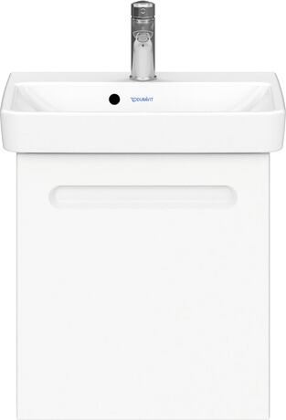 Vanity unit wall-mounted, N14267L18180000 Front: White Matt, film, Corpus: White Matt, Decor