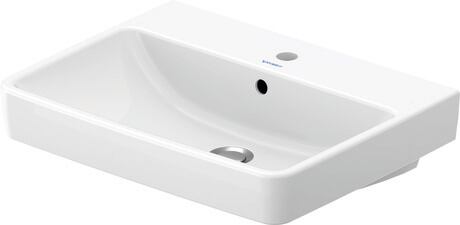 Washbasin, 23756000002 White High Gloss, Number of washing areas: 1 Middle, Number of faucet holes per wash area: 1 Middle, Overflow: Yes