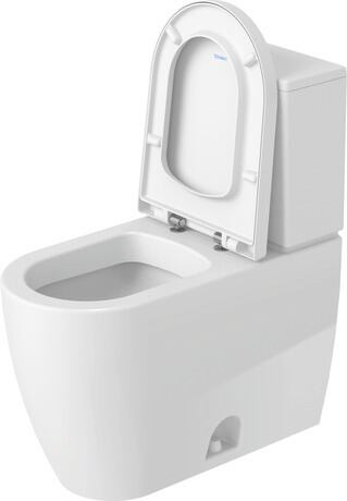 Two-piece toilet, 2171010085 White High Gloss, Flush water quantity: 4,8 l