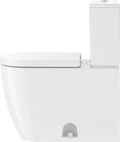 Two-piece toilet, 2171010085 White High Gloss, Flush water quantity: 4,8 l