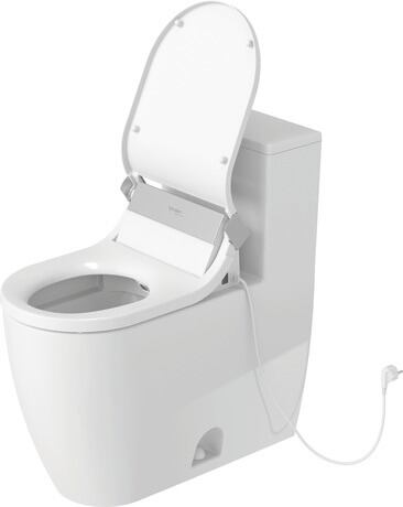 One-piece toilet, 2173010001 White High Gloss, Dual Flush, Flush water quantity: 5/3,5 l, Flush operation position: Top