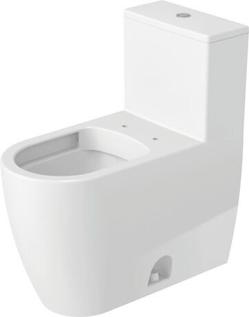 One-piece toilet, 2173010001 White High Gloss, Dual Flush, Flush water quantity: 5/3,5 l, Flush operation position: Top