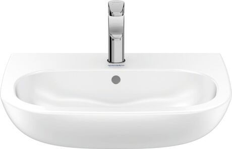 Washbasin, 23106000002 White High Gloss, Number of washing areas: 1 Middle, Number of faucet holes per wash area: 1 Middle, Back side glazed: No