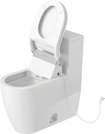 One-piece toilet, 2173010001 White High Gloss, Dual Flush, Flush water quantity: 5/3,5 l, Flush operation position: Top