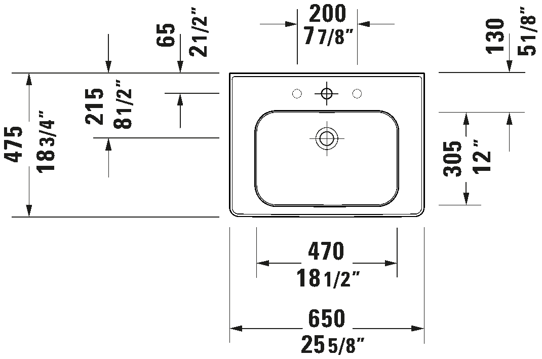 Wall Mounted Sink, 237665