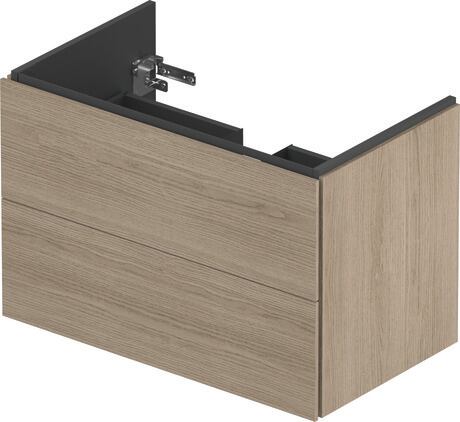 Vanity unit wall-mounted, LC624103535 Oak terra Matt, Decor