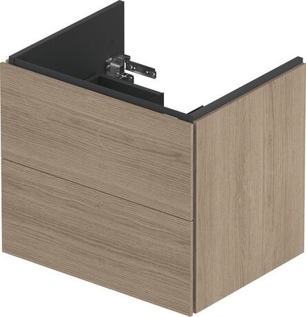 Vanity unit wall-mounted, LC624003535 Oak terra Matt, Decor